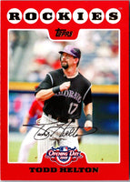 2008 Topps Opening Day Todd Helton #84