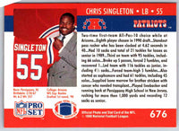 1990 Proset Chris Singleton #676