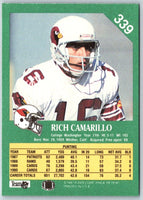 1991 Fleer Rich Camarillo #339