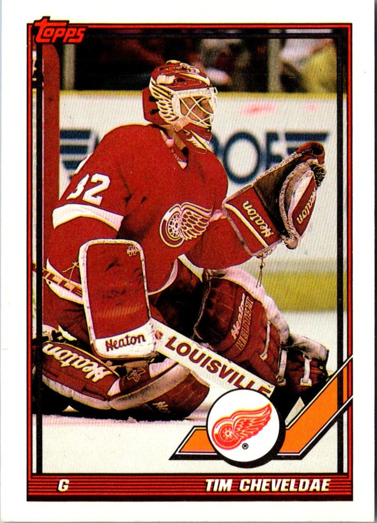 1991 Topps Tim Cheveldae