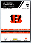2012 Score Andy Dalton