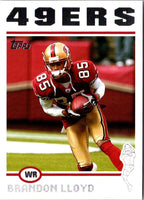 2004 Topps Brandon Lloyd #162