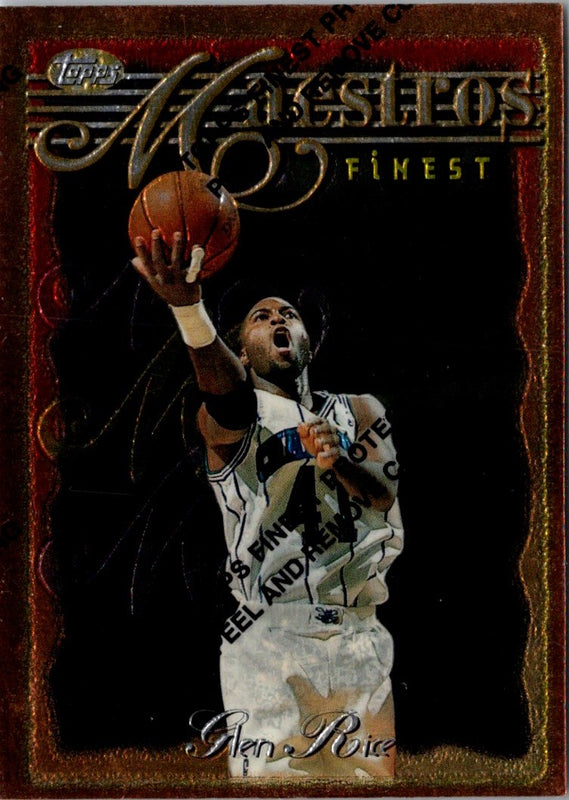 1996 Finest Glen Rice #56