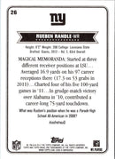 2012 Topps Magic Rueben Randle