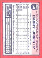1991 Topps Traded Barry Jones #64T