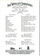 2010 Topps Allen & Ginter Matt Carson