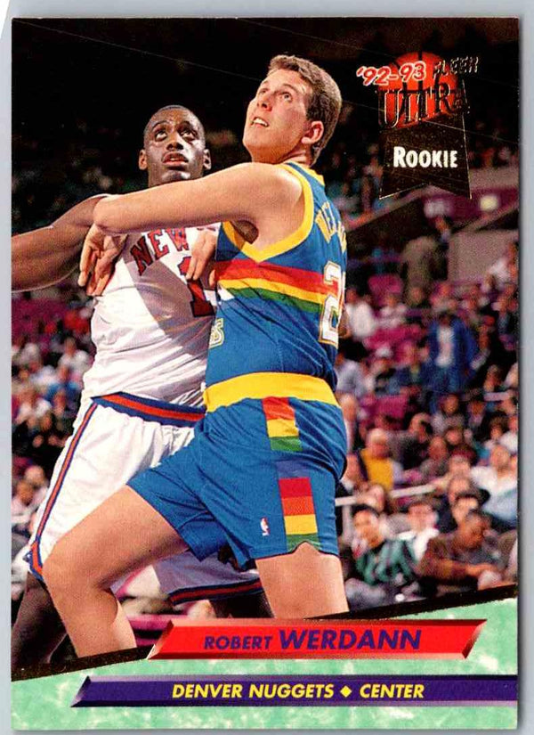 1992 Fleer Ultra Robert Werdann #256
