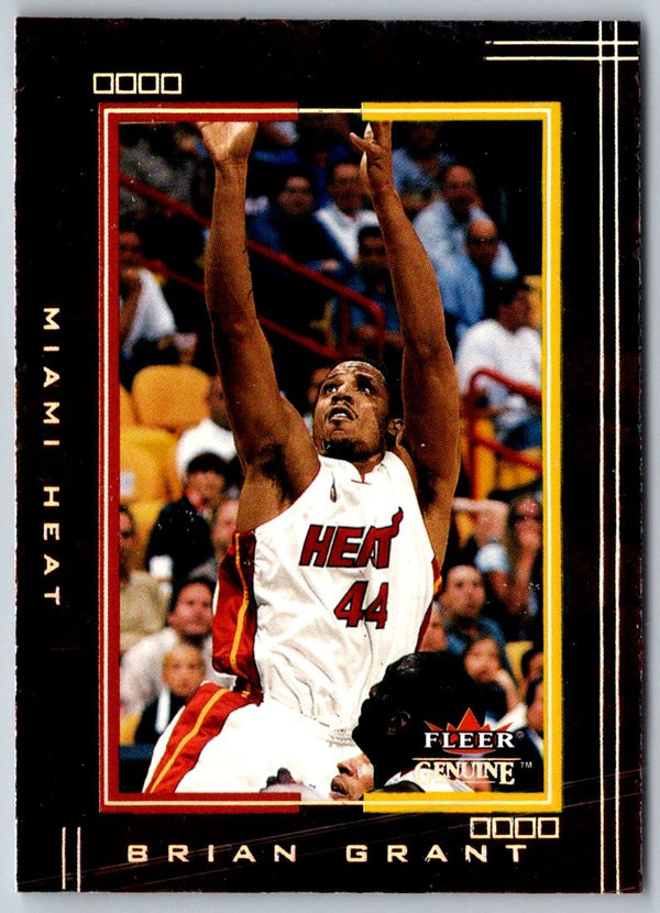 2001 Fleer Genuine Brian Grant #12