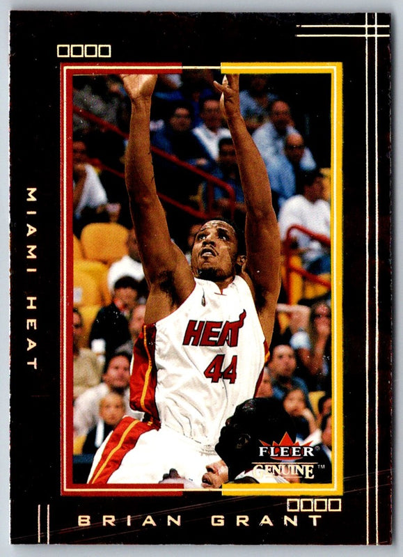 2001 Fleer Genuine Brian Grant #12