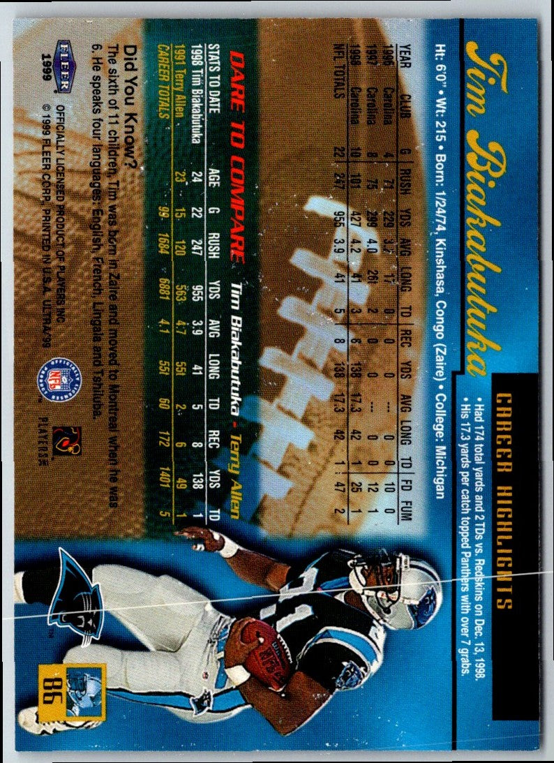 2000 Playoff Prestige Jimmy Smith