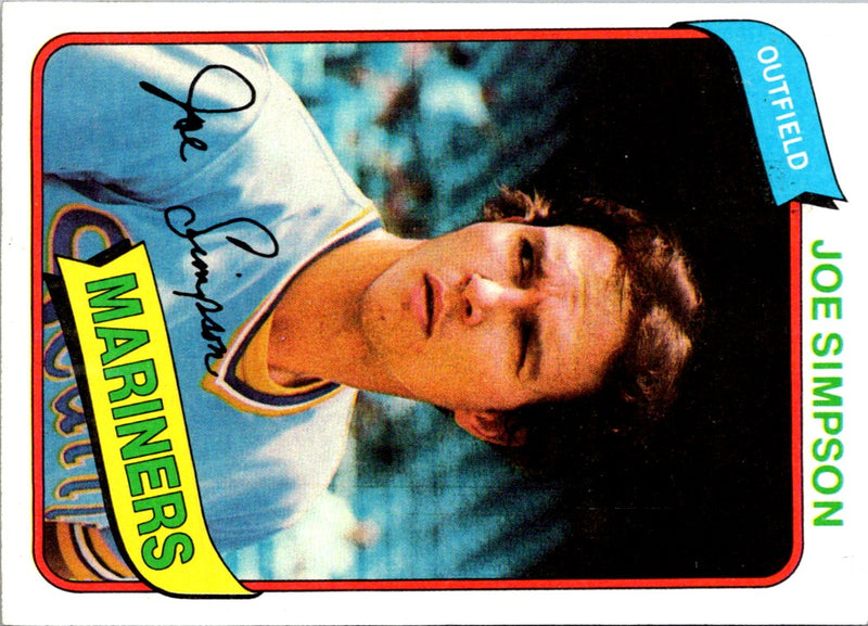 1980 Topps Joe Simpson