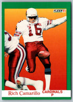 1991 Fleer Rich Camarillo #339