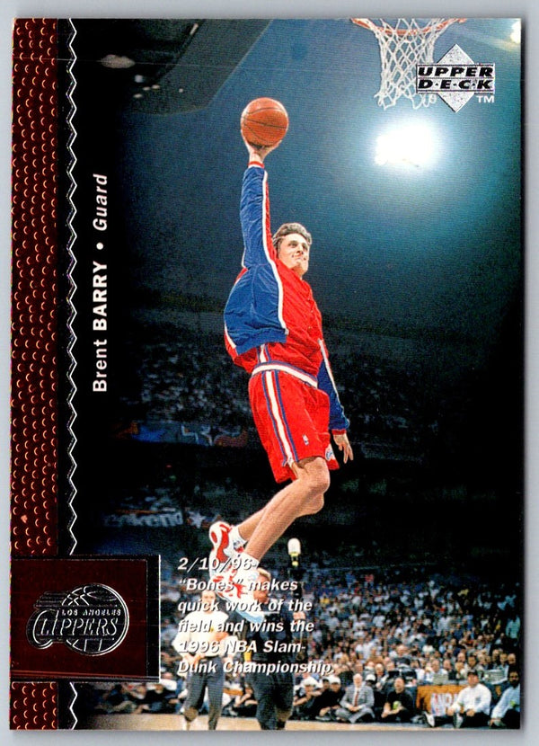 1996 Upper Deck Brent Barry #53