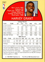 1990 Hoops Harvey Grant #297