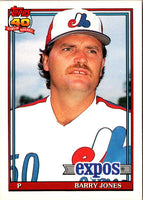 1991 Topps Traded Barry Jones #64T