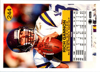 1992 Fleer Rich Gannon #244