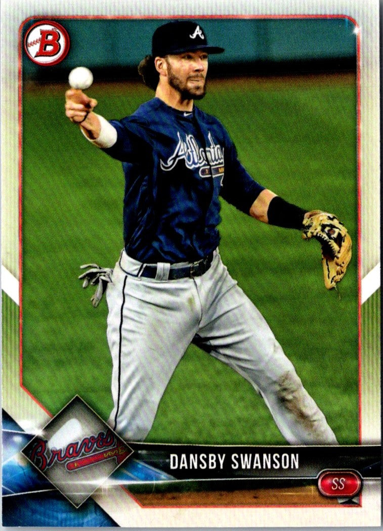 2017 Bowman Dansby Swanson