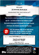 2011 Topps Town Ryan Zimmerman