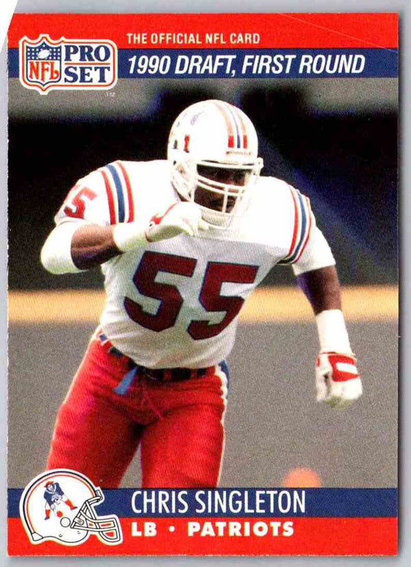 1990 Proset Chris Singleton #676