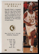 1993 Classic Draft Picks Shaquille O'Neal