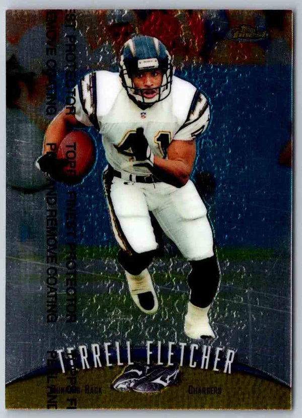 1998 Topps Finest Football Terrell Fletcher #188