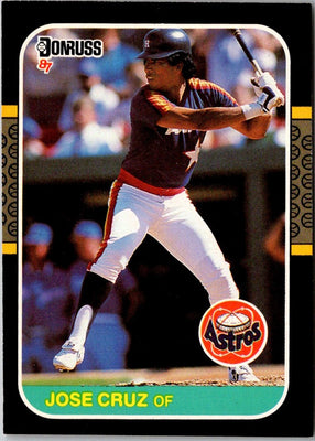 1987 Leaf Jose Cruz #116