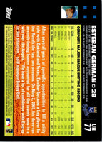 2007 Topps Updates & Highlights Esteban German #UH77