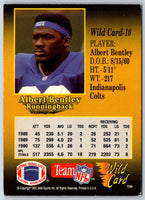 1991 Wild Card Albert Bentley #10