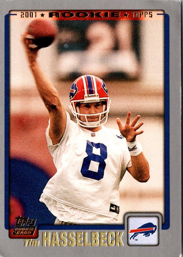 2001 Topps Tim Hasselbeck #367 Rookie