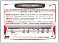2013 Bowman Michael Taylor #BP47