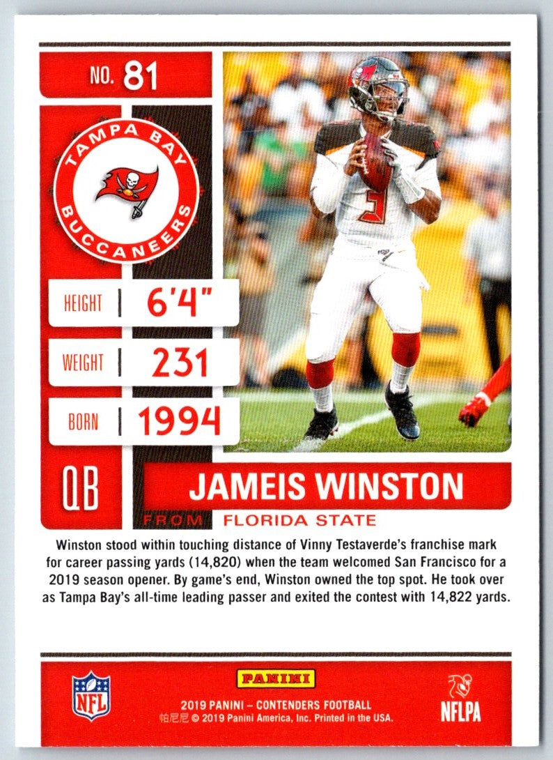 2018 Panini Jameis Winston