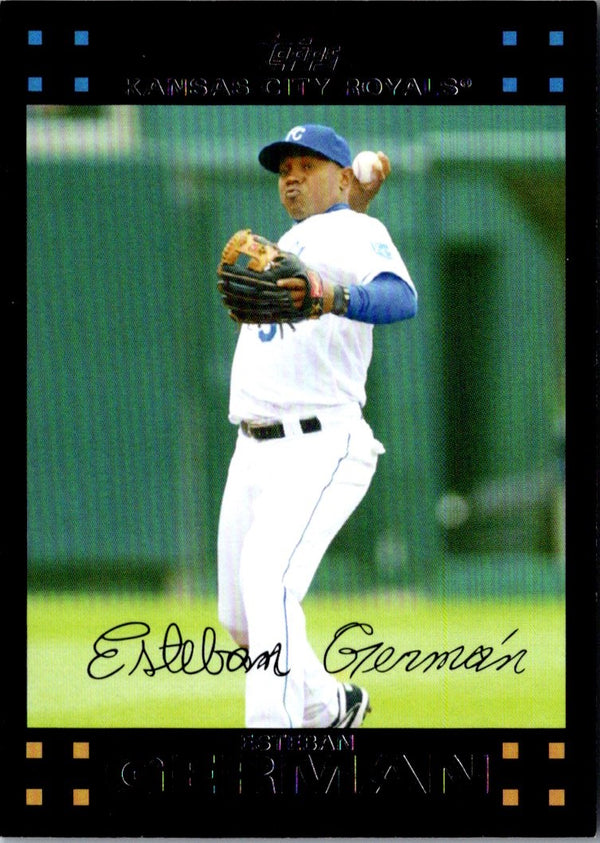 2007 Topps Updates & Highlights Esteban German #UH77