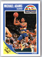 1989 Fleer Michael Adams #38