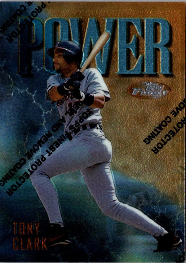 1997 Finest Tony Clark #245