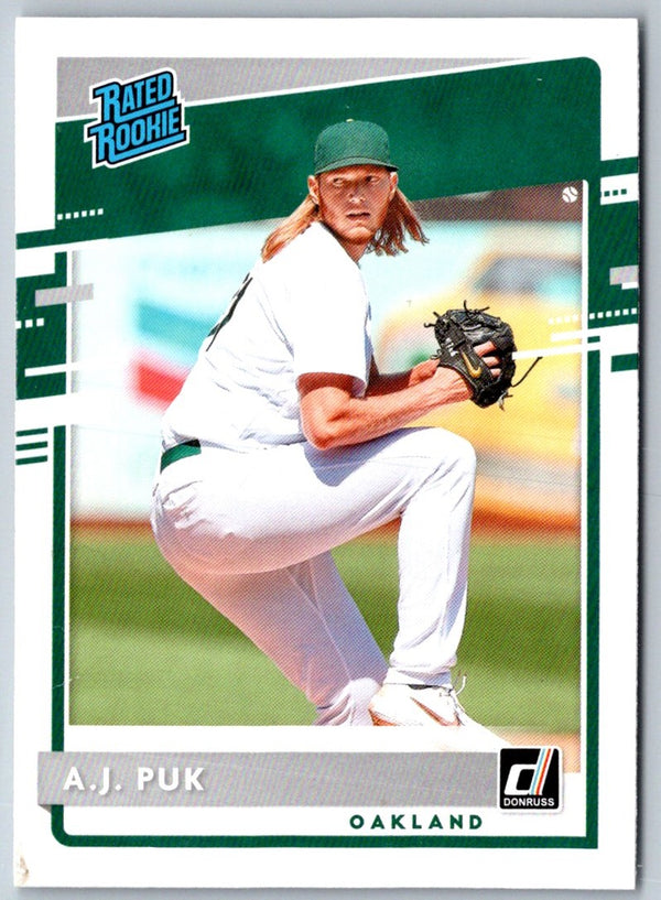 2020 Donruss Yellow A.J. Puk #49