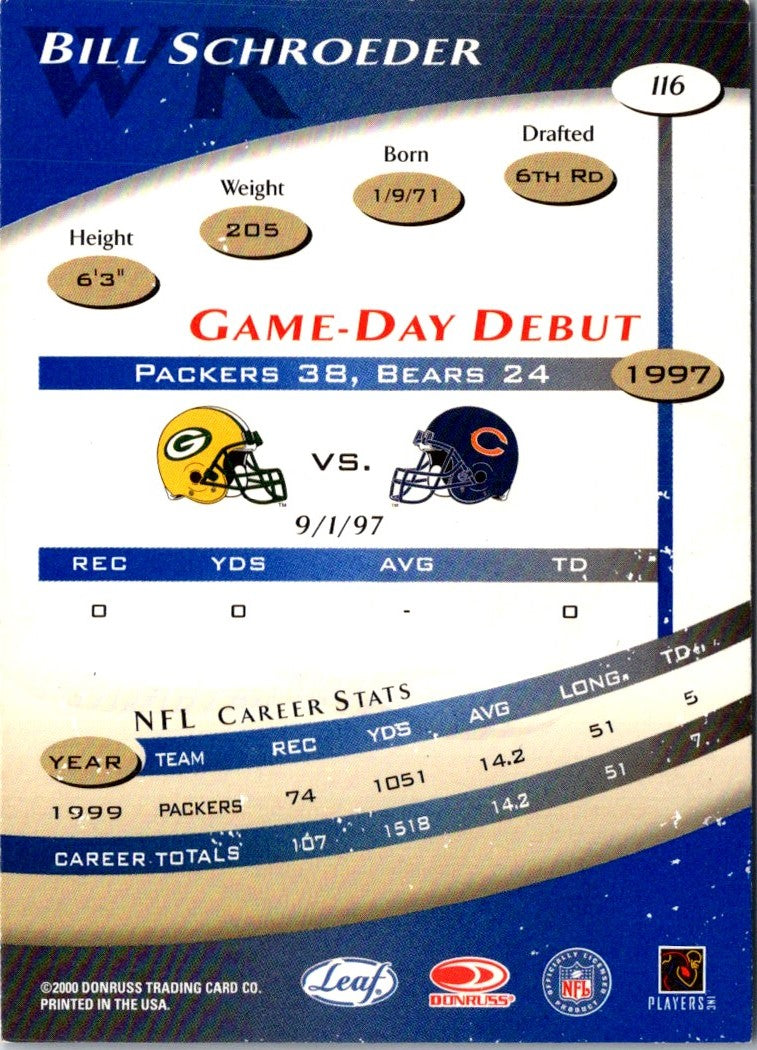 2000 Quantum Leaf Bill Schroeder