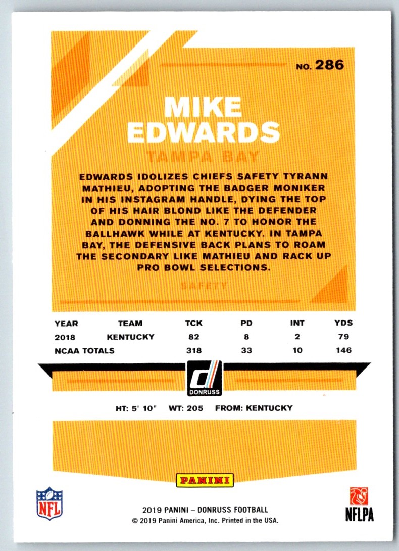 2019 Donruss Mike Edwards