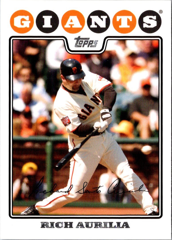 2008 Topps Rich Aurilia #41