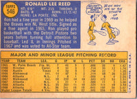 1970 Topps Ron Reed #546 EX-MT+