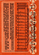 1988 Topps Tony Fernandez