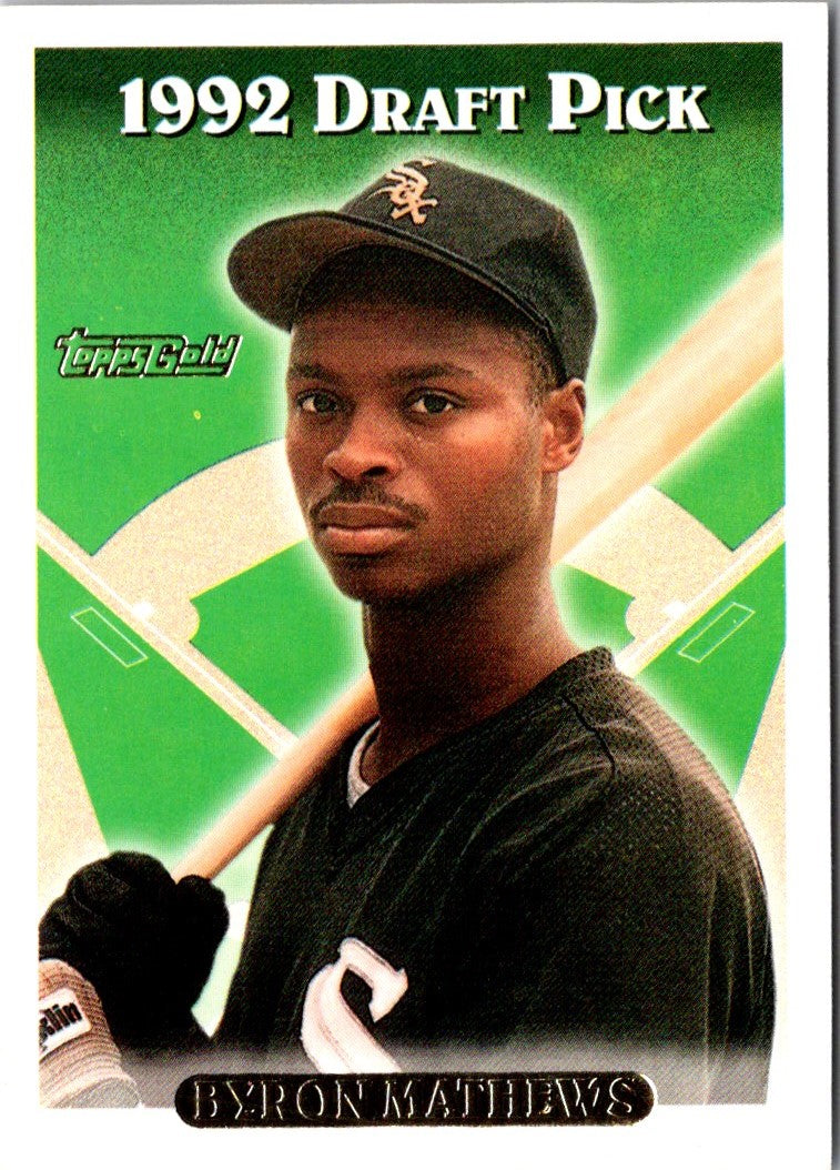 1993 Topps Byron Mathews