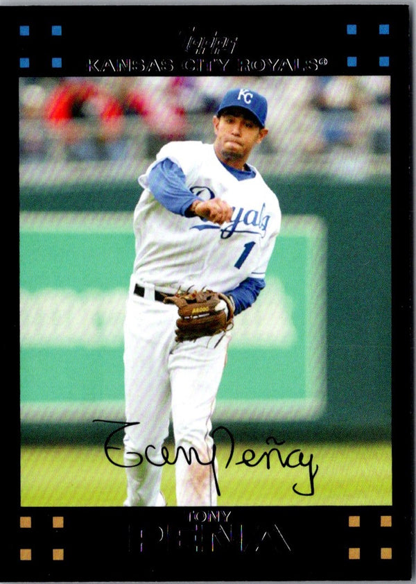 2007 Topps Updates & Highlights Tony Pena Jr. #UH78