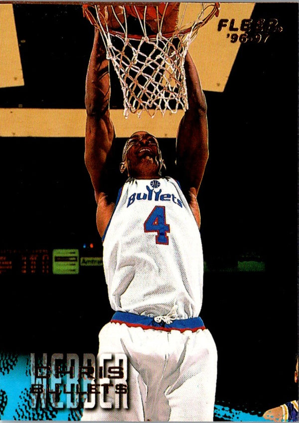 1996 Fleer Chris Webber #119