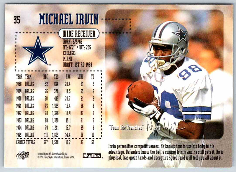 1992 Proset Micheal Irvin