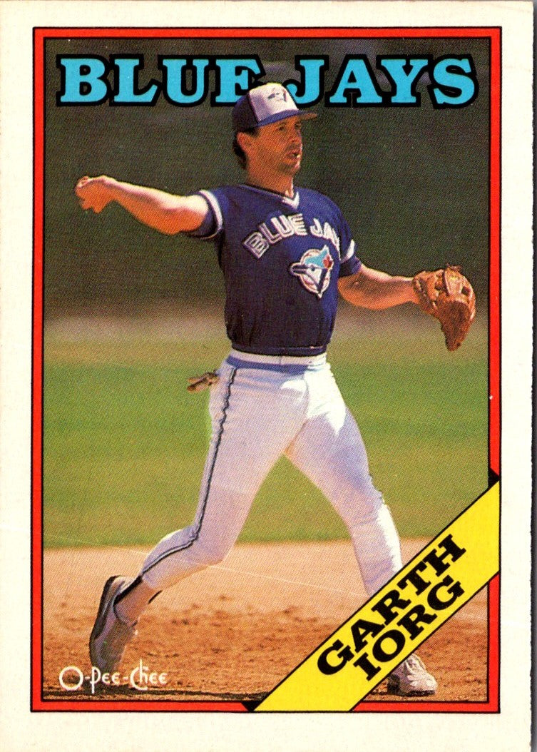 1988 O-Pee-Chee Garth Iorg