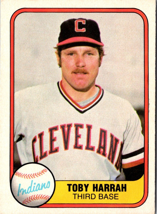 1981 Fleer Toby Harrah #389