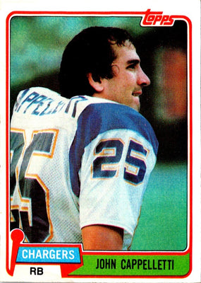 1981 Topps John Cappelletti #337
