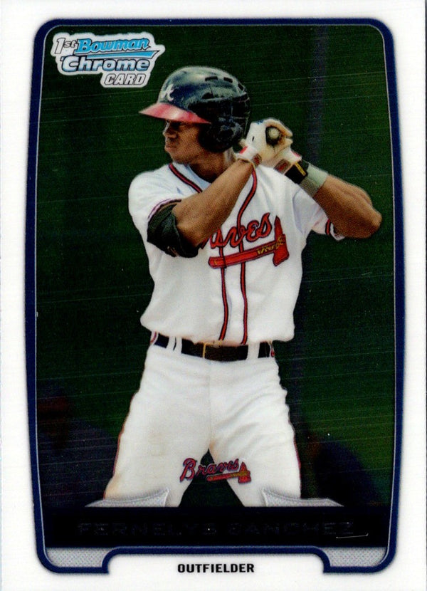 2012 Bowman Draft Picks & Prospects Chrome Fernelys Sanchez #BDPP129