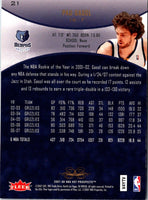 2007 Fleer Hot Prospects Pau Gasol #21