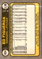 1981 Fleer Ed Figueroa #624